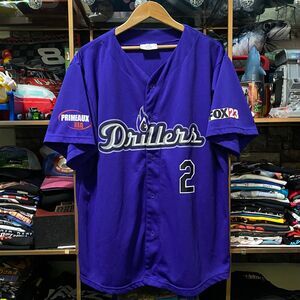Troy Tulowitzki Tulsa Drillers Jersey Purple Baseball MiLB Coyote Promo XL